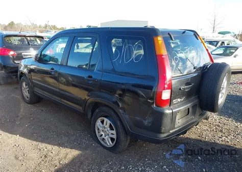 2002 Honda Cr-V Ex z USA, uszkodzony, nr VIN JHLRD788X2C047605